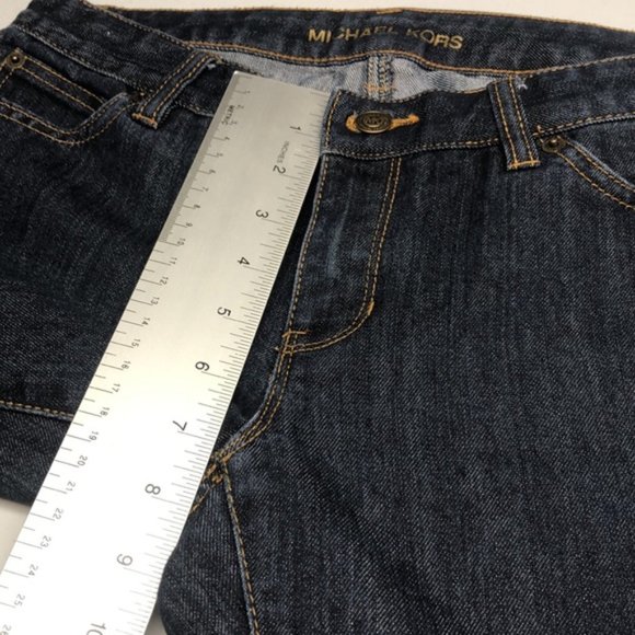 LIKE NEW MICHAEL KORS WIDE LEG JEANS 4/27x29 ⭐️ - Picture 8 of 11